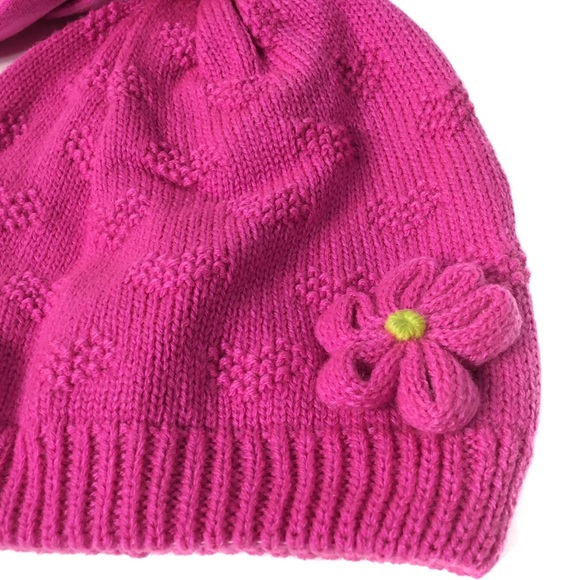 Beanie and Mitten Set - Girl Toddler 2-4 - Picture 4 of 7